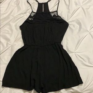 Black Romper from Fashion Nova